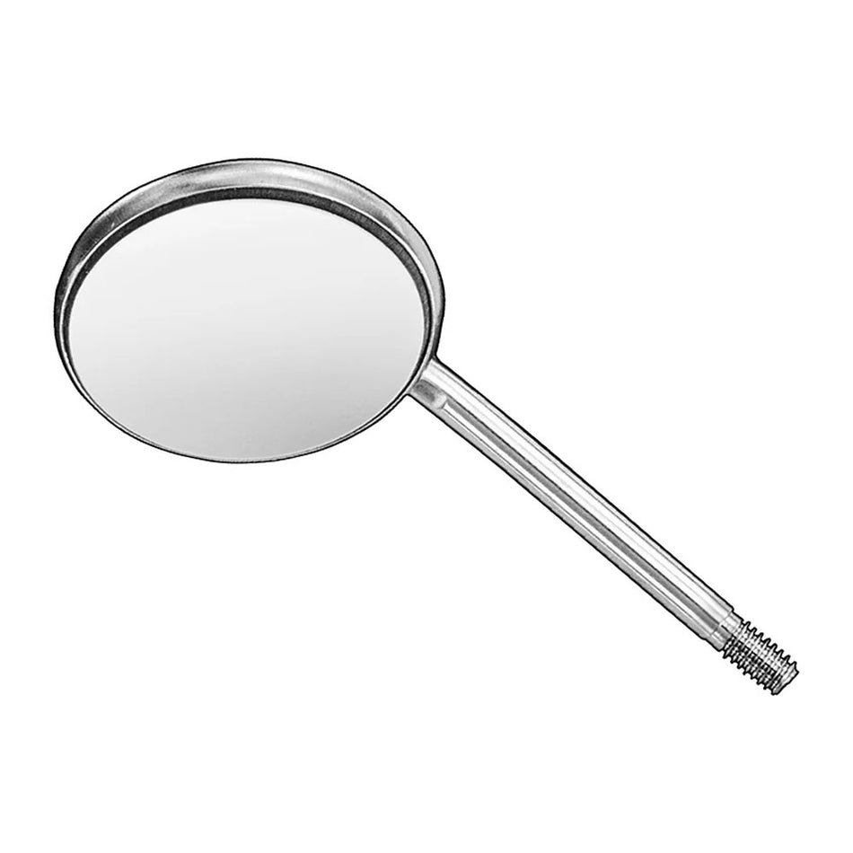 Mouth mirrors, plane, rhodium, Size3, 12 ea – Mouth Mirrors | Surgix Instruments