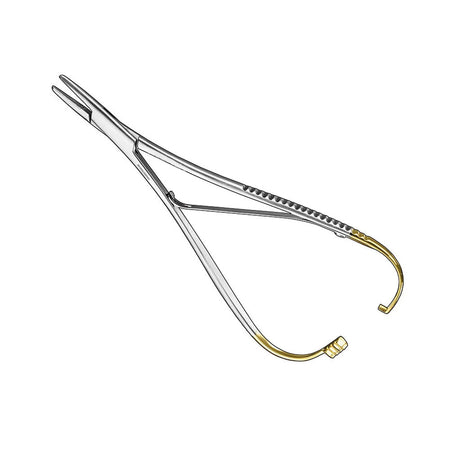 MATHIEU, needle holder, 17 cm, TC – Needle Holders TC | Surgix Instruments