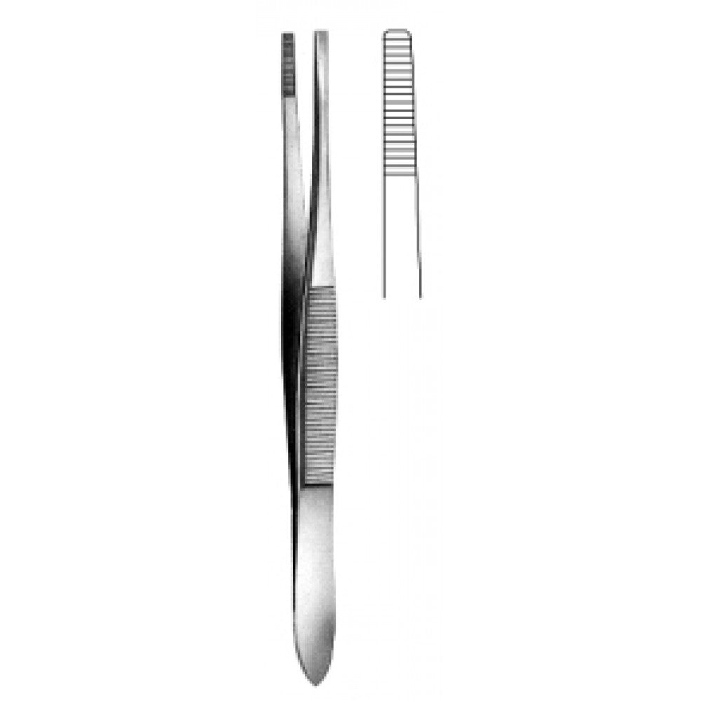 Stille Dressing Forceps Serrated Swedish patt. 15cm - Surgix Instruments Medical Stainless Steel Forceps