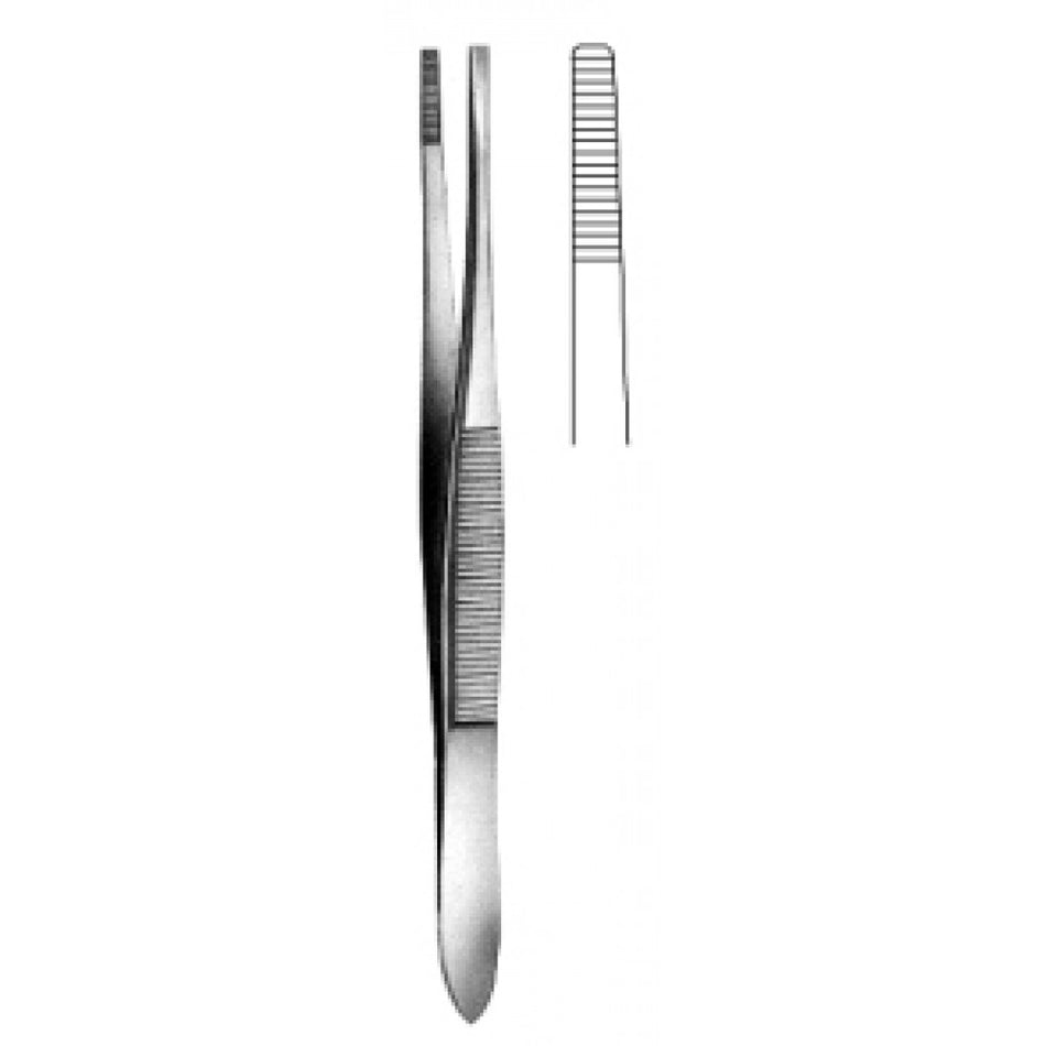 Stille Dressing Forceps Serrated Swedish patt. 15cm - Surgix Instruments Medical Stainless Steel Forceps