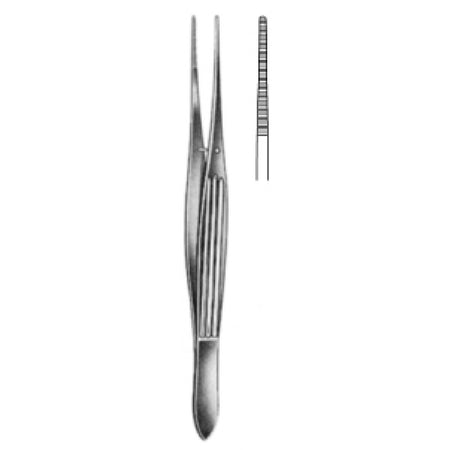 McIndoe Dissecting Forceps Serrated 15cm - Surgix Instruments Medical Stainless Steel Forceps