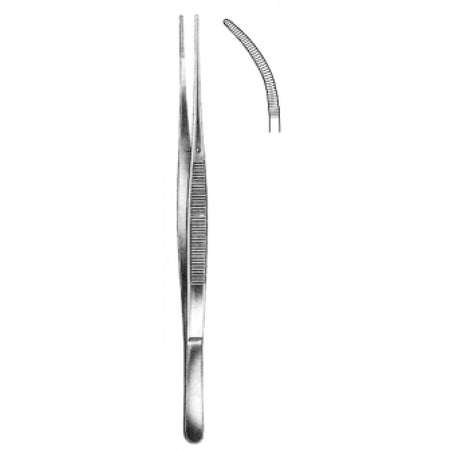Taylor Dressing Forceps Curved 17.5cm - Surgix Instruments Medical Stainless Steel Forceps