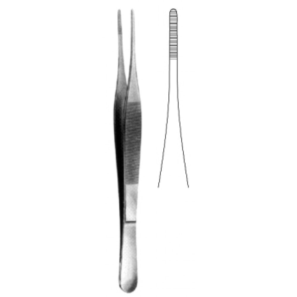 Adson Dissecting Forceps Serrated 18cm - Surgix Instruments Medical Stainless Steel Forceps