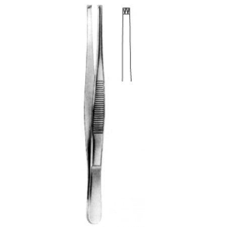 Tissue Forceps 2x3 Teeth 10cm - Surgix Instruments Medical Stainless Steel Forceps