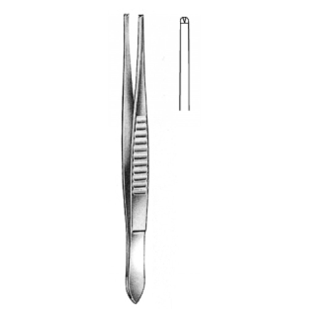 Tissue Forceps USA model 1x2 Teeth 18.5cm - Surgix Instruments Medical Stainless Steel Forceps
