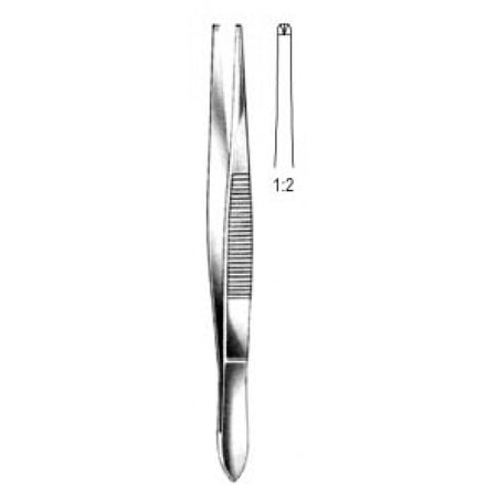 Stille Tissue Forceps 1x2 Teeth 15cm - Surgix Instruments Medical Stainless Steel Forceps