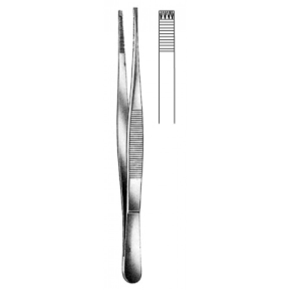 Adlerkreutz Forceps 4x5T 15cm - Surgix Instruments Medical Stainless Steel Forceps