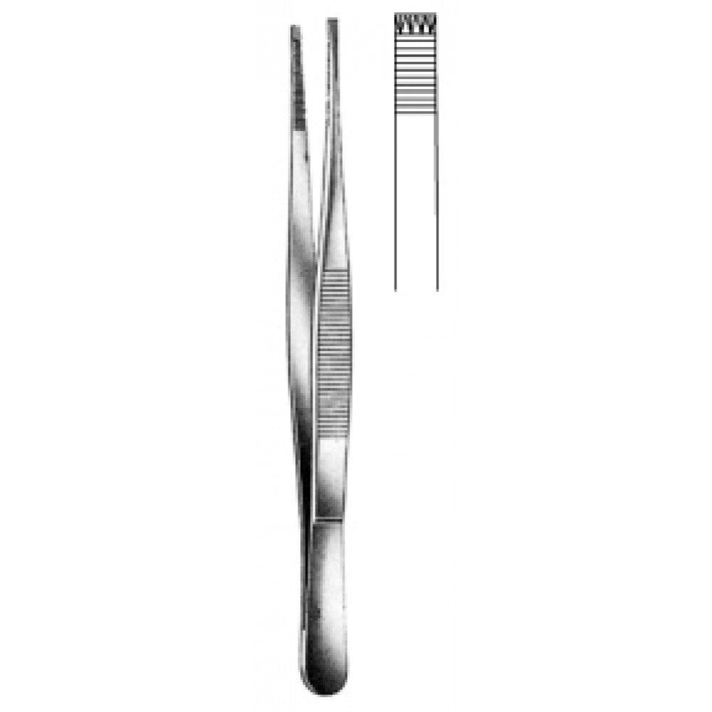 Adlerkreutz Forceps 4x5T 20cm - Surgix Instruments Medical Stainless Steel Forceps
