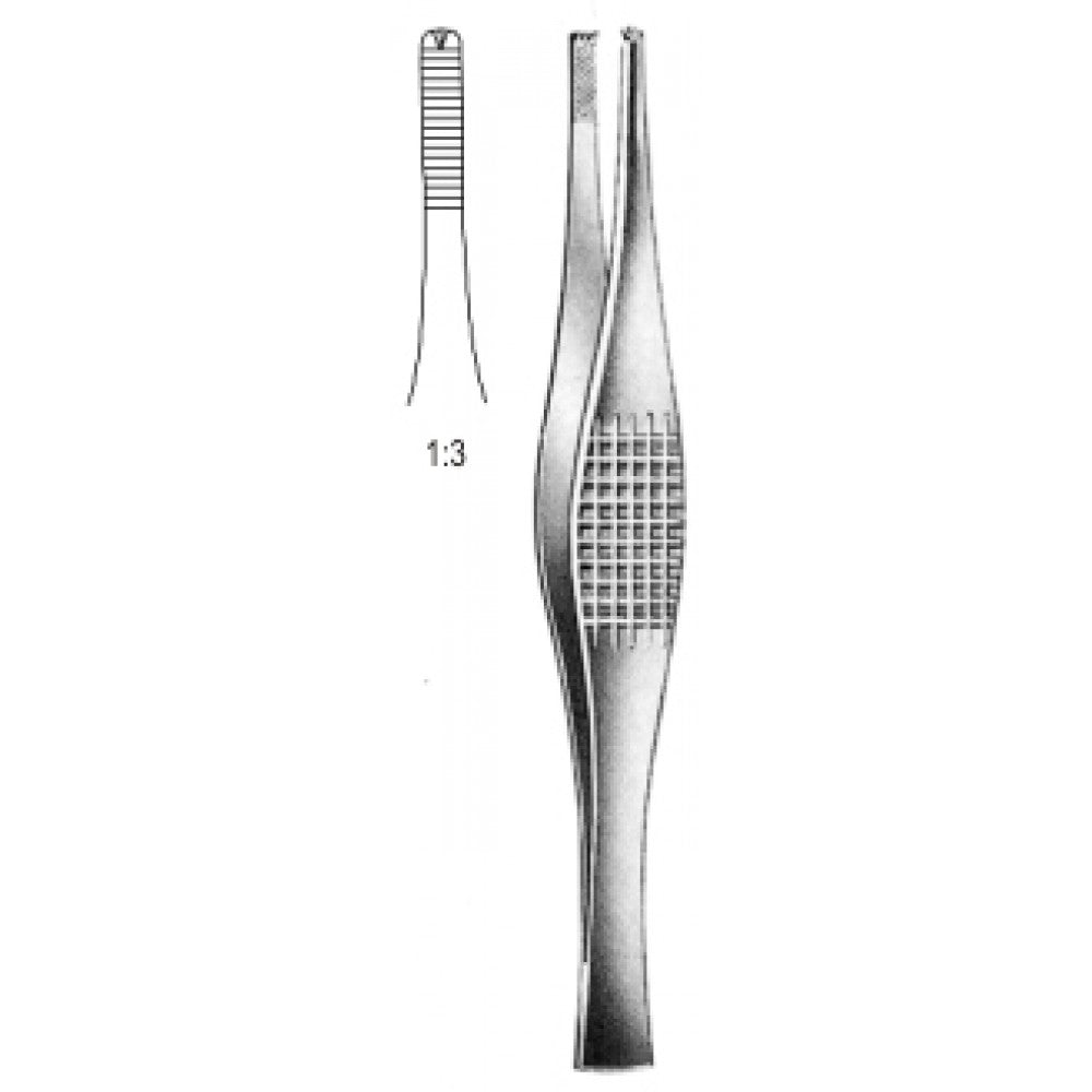 Ferris Smith Tissue Forceps 1x2 Teeth 18cm - Surgix Instruments Medical Stainless Steel Forceps