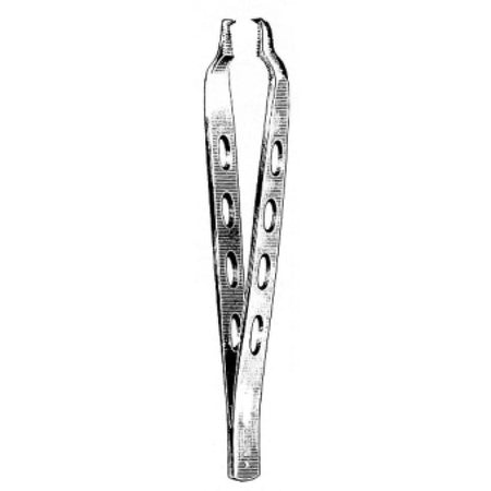 Jeans Tissue Forceps 1x2 Teeth 17.5cm - Surgix Instruments Medical Stainless Steel Forceps