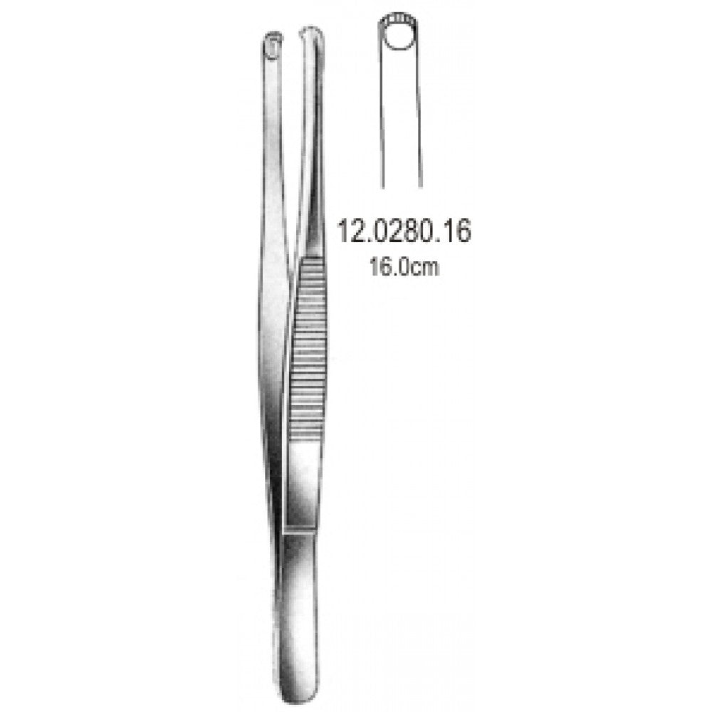 Durante Tissue Forceps 16cm - Surgix Instruments Medical Stainless Steel Forceps