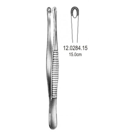 Russian Pattern Tissue Forceps 15cm - Surgix Instruments Medical Stainless Steel Forceps