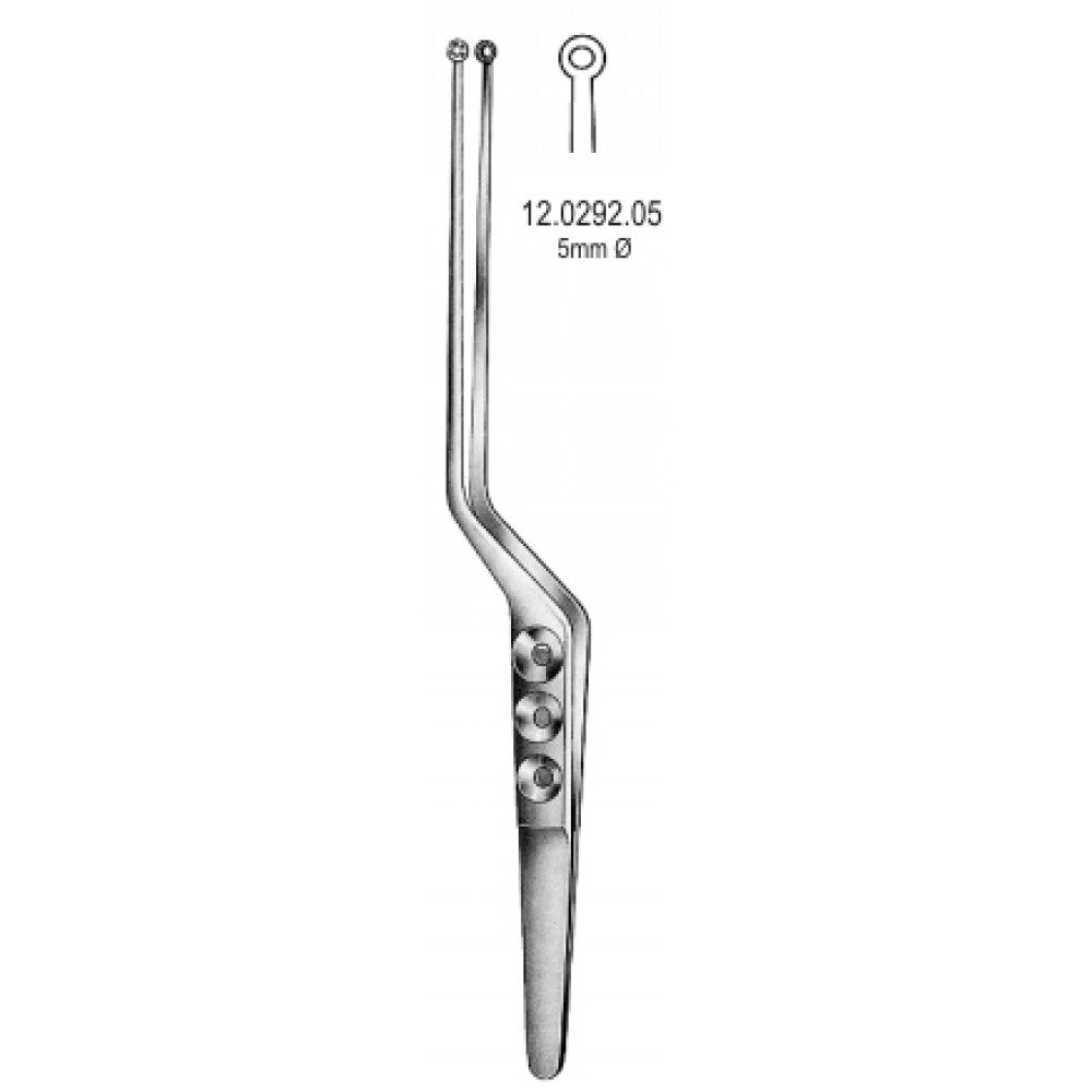 Yasargil Tumor Forceps spoon shaped jaw 5mm 22cm - Surgix Instruments Medical Stainless Steel Forceps
