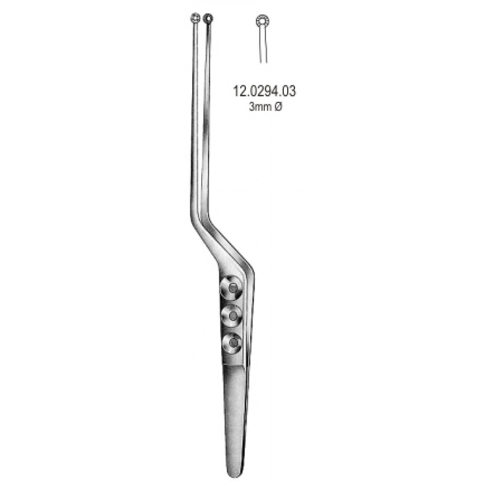 Yasargil Tumor Forceps Flat jaw Serrated 3mm, 22cm - Surgix Instruments Medical Stainless Steel Forceps