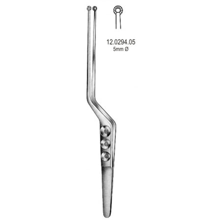 Yasargil Tumor Forceps Flat jaw Serrated 5mm, 22cm - Surgix Instruments Medical Stainless Steel Forceps