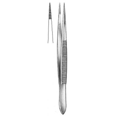 Fine Pattern D/Forceps Serrated Straight delicate 12.5cm - Surgix Instruments Medical Stainless Steel Forceps