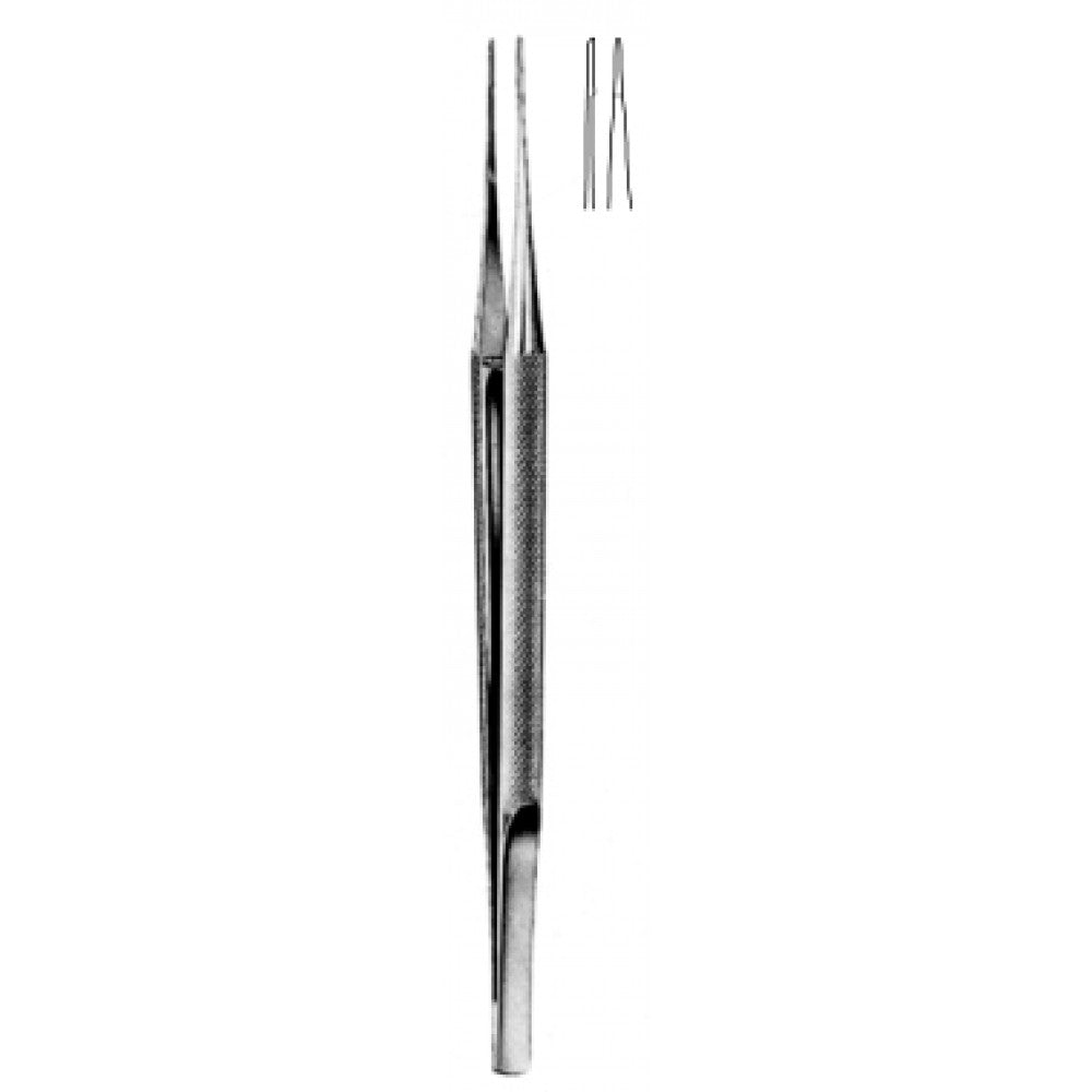 Gomel Micro Forceps with platform smooth R/H 18cm - Surgix Instruments Medical Stainless Steel Forceps