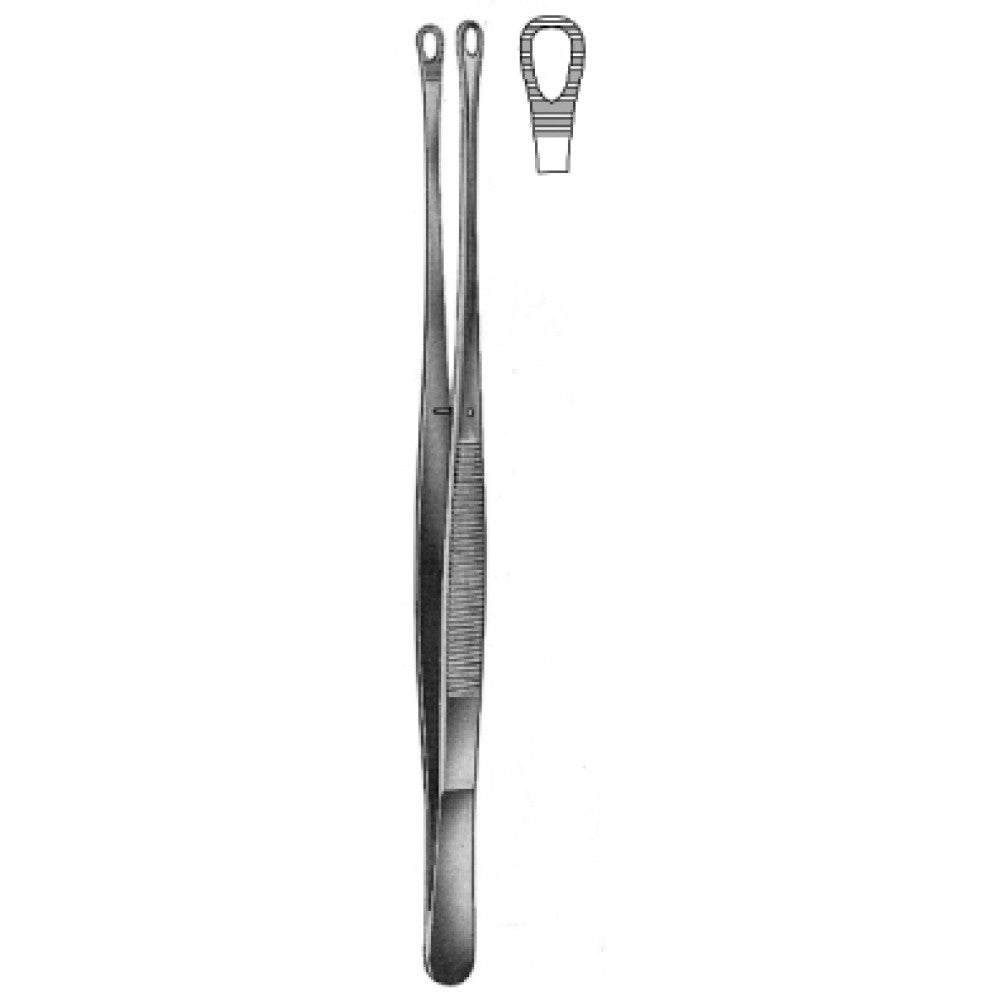 Singley Tuttle Lung Grasping Forceps 23cm - Surgix Instruments Medical Stainless Steel Forceps