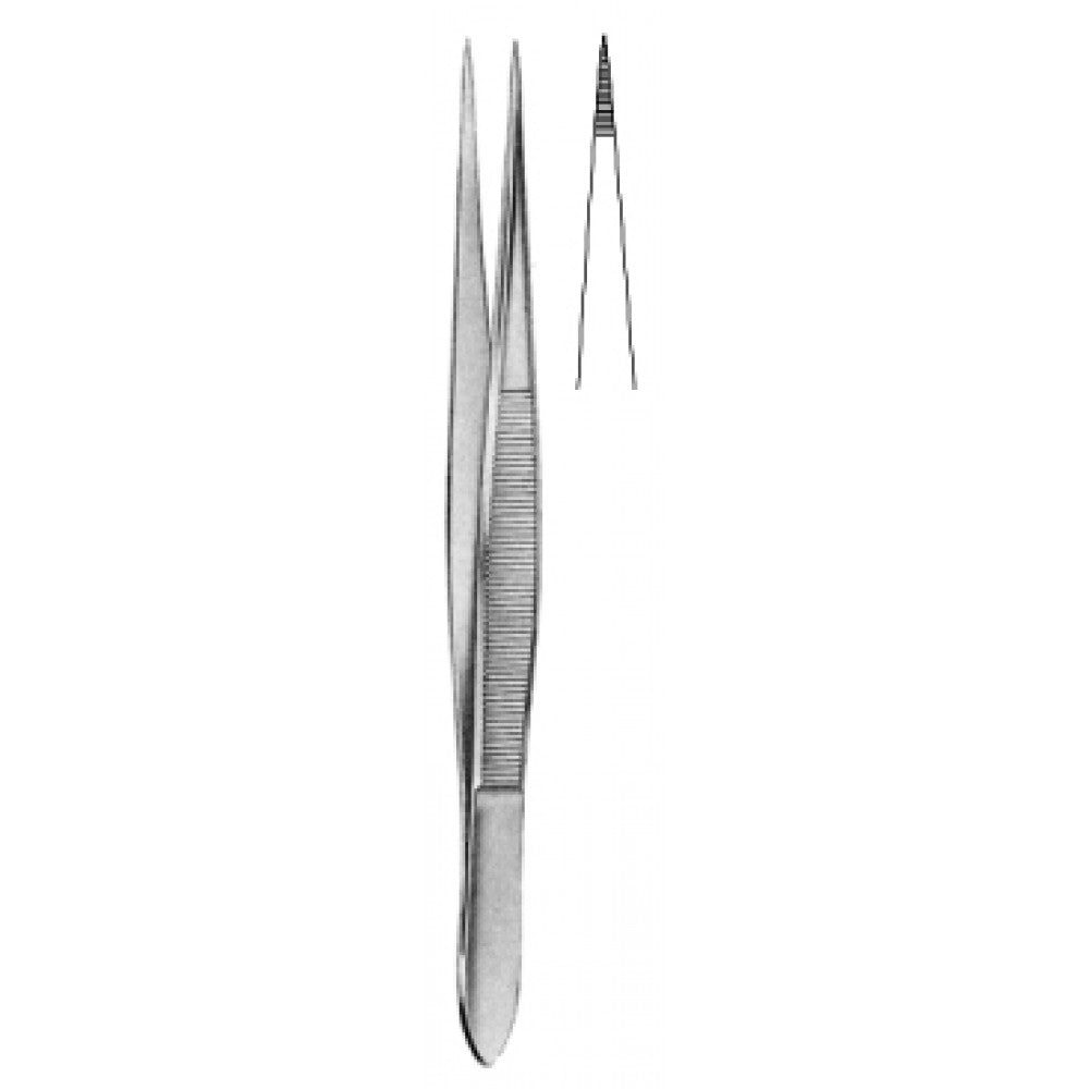 Splinter Forceps with guide pin 12.5cm - Surgix Instruments Medical Stainless Steel Forceps