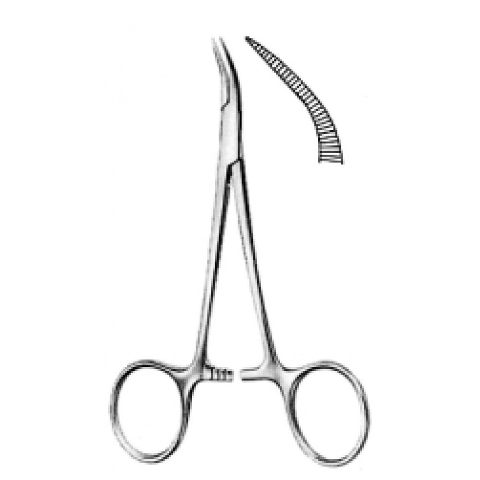 Peet Splinter Forceps Serrated jaws 11.5cm - Surgix Instruments Medical Stainless Steel Forceps