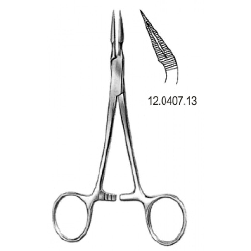 Stieglitz Splinter Forceps angled 14cm - Surgix Instruments Medical Stainless Steel Forceps
