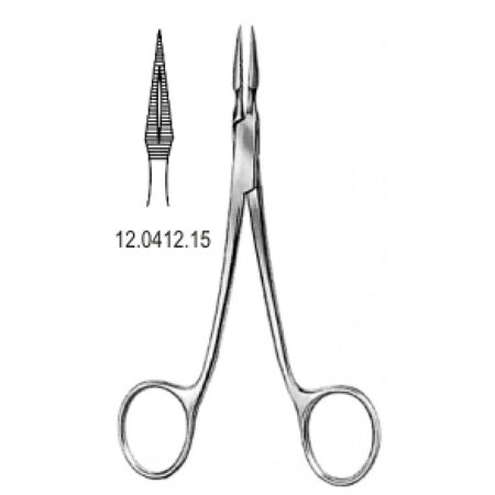 Virtus (Ralk) Splinter Forceps Straight 15cm - Surgix Instruments Medical Stainless Steel Forceps