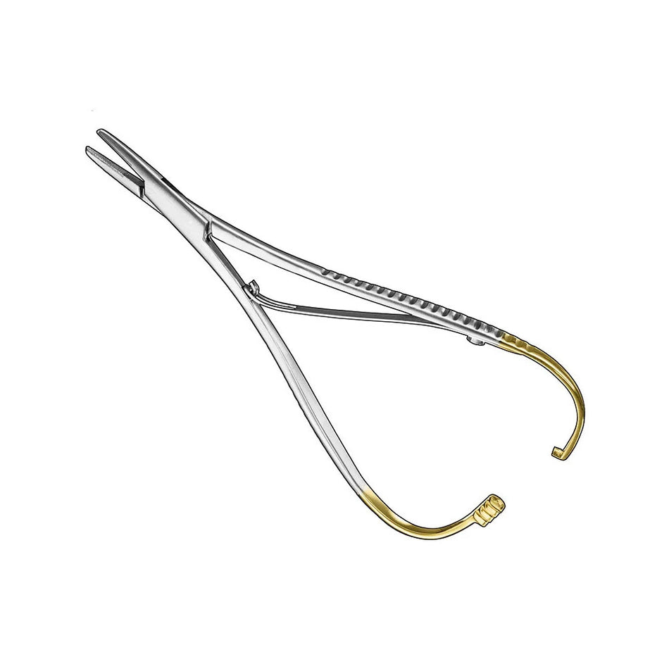 MATHIEU, needle holder, 14 cm, TC – Needle Holders TC | Surgix Instruments
