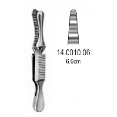 Dieffenbach Bulldog Clamp Straight 6.0cm - Surgix Instruments Medical Stainless Steel Hemostatic Clamp