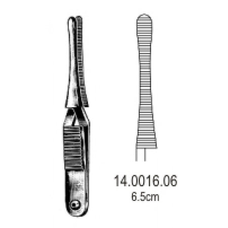 Johns-Hopkins Hemostatic Forceps Straight 6.5cm - Surgix Instruments Medical Stainless Steel Hemostatic Clamp