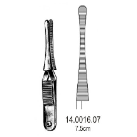 Johns-Hopkins Hemostatic Forceps Straight 7.5cm - Surgix Instruments Medical Stainless Steel Hemostatic Clamp