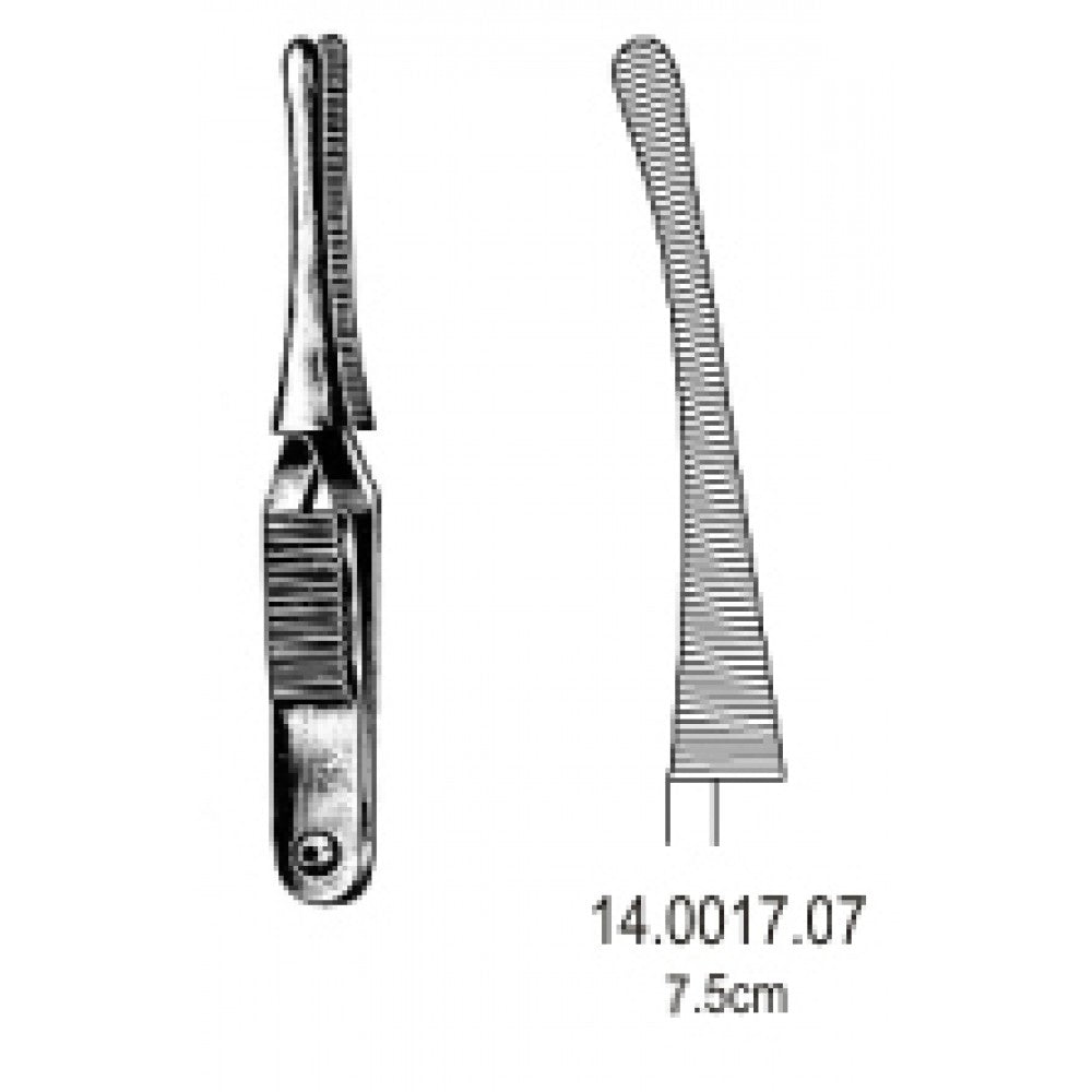 Johns-Hopkins Hemostatic Forceps Curved 7.5cm - Surgix Instruments Medical Stainless Steel Hemostatic Clamp