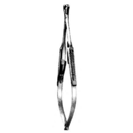 Vessel Clip setting Forceps with lock 14cm - Surgix Instruments Medical Stainless Steel Hemostatic Clamp