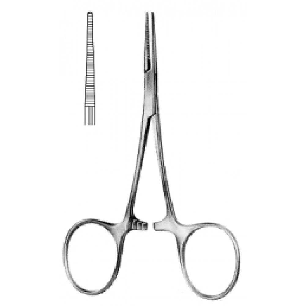 Hartmann Hemostatic Forceps Straight 10cm - Surgix Instruments Medical Stainless Steel Hemostatic Clamp