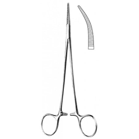 Halstead Mosquito Forceps Curved 21cm - Surgix Instruments Medical Stainless Steel Hemostatic Clamp
