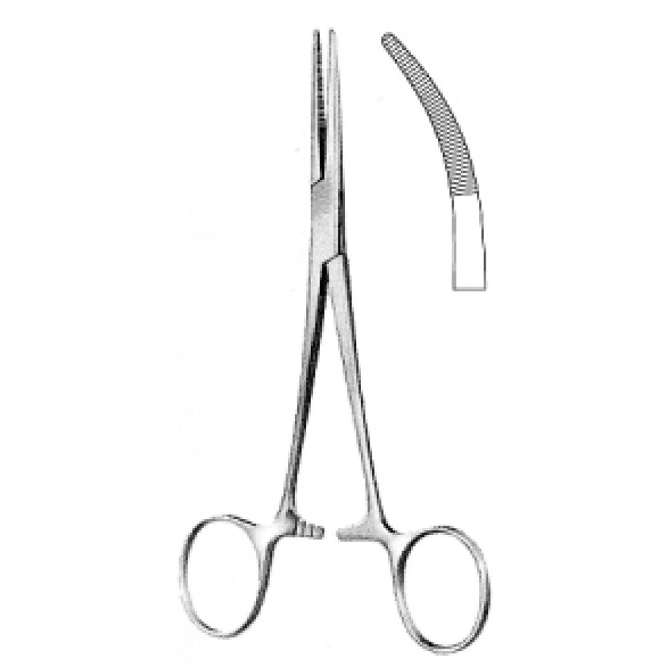Kelly Hemostatic Forceps Curved 14cm - Surgix Instruments Medical Stainless Steel Hemostatic Clamp