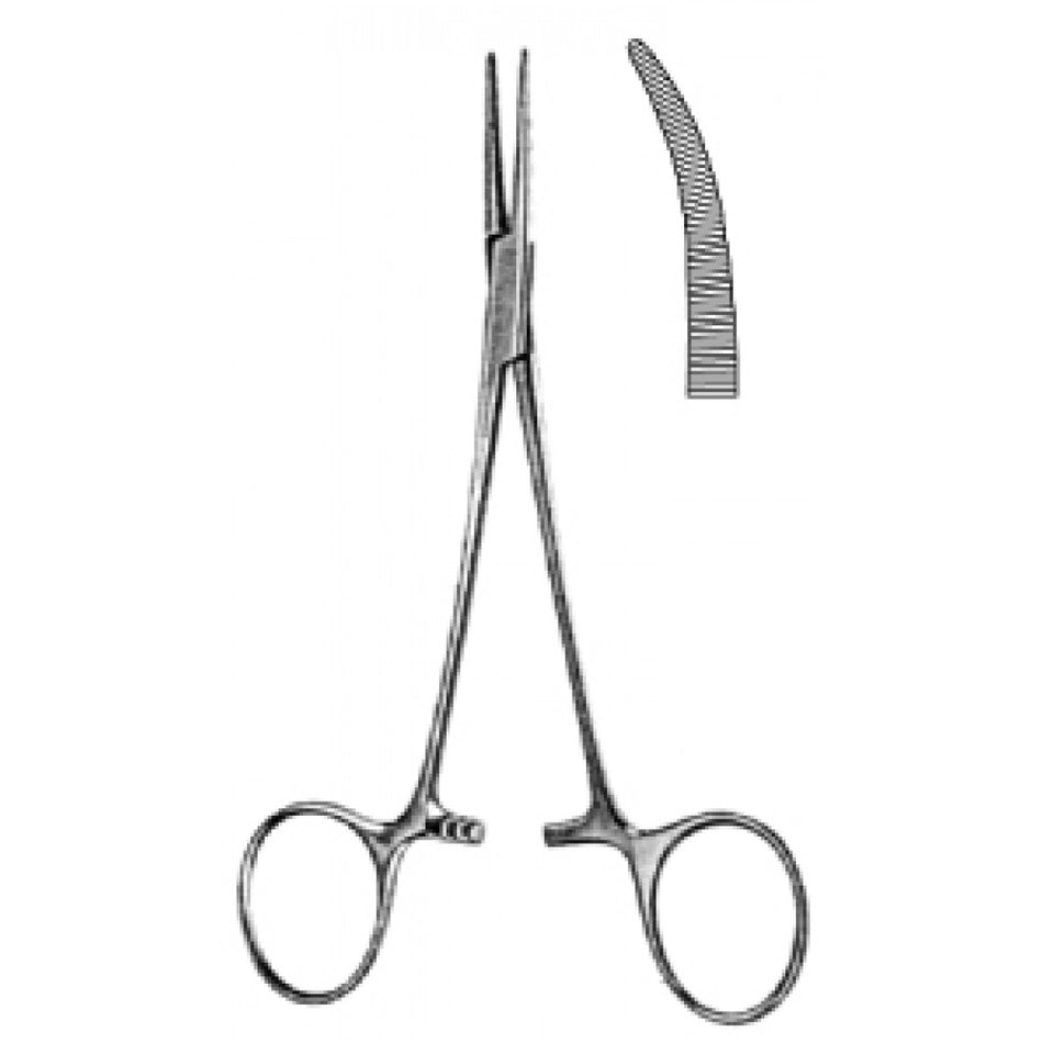 Crile Hemostatic Forceps Curved delicate 14cm - Surgix Instruments Medical Stainless Steel Hemostatic Clamp
