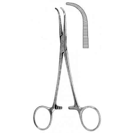 Coller-Crile Hemostatic Forceps full Curved 16cm - Surgix Instruments Medical Stainless Steel Hemostatic Clamp