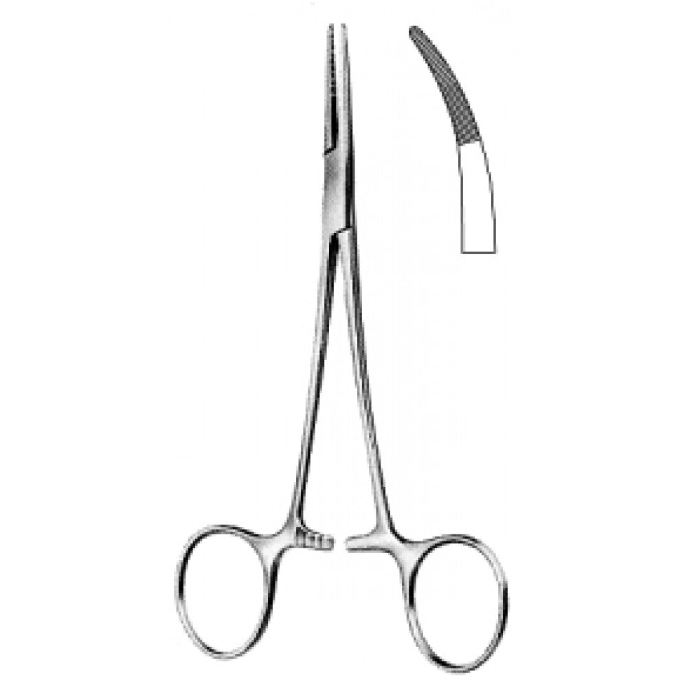 Providence Hosp. Hemostatic Forceps Curved 14cm - Surgix Instruments Medical Stainless Steel Hemostatic Clamp