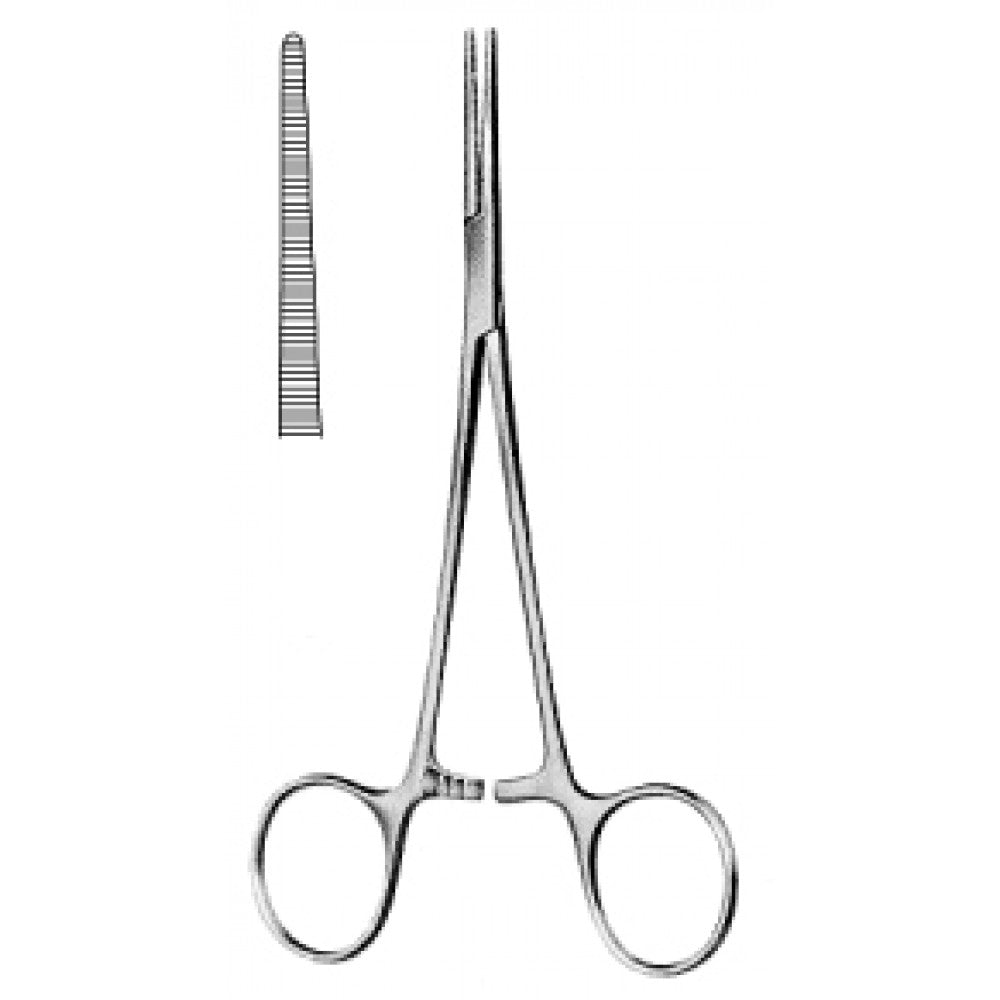 Leriche Hemostatic Forceps Straight Serrated 15cm - Surgix Instruments Medical Stainless Steel Hemostatic Clamp