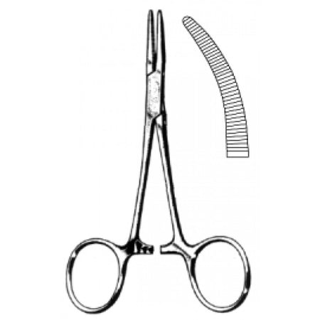 Jones Artery Forceps Curved 12.5cm - Surgix Instruments Medical Stainless Steel Hemostatic Clamp