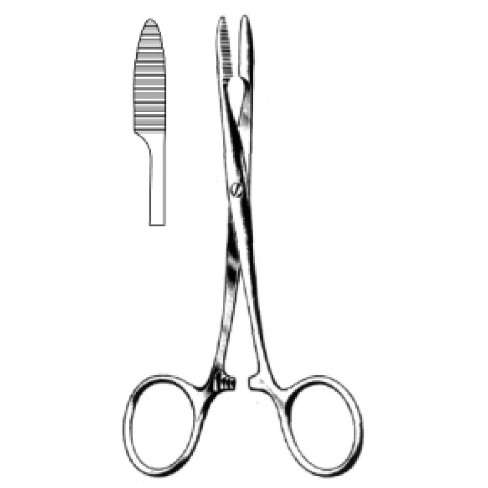 Pean Hemostatic Forceps S/J Straight 12.5cm - Surgix Instruments Medical Stainless Steel Hemostatic Clamp