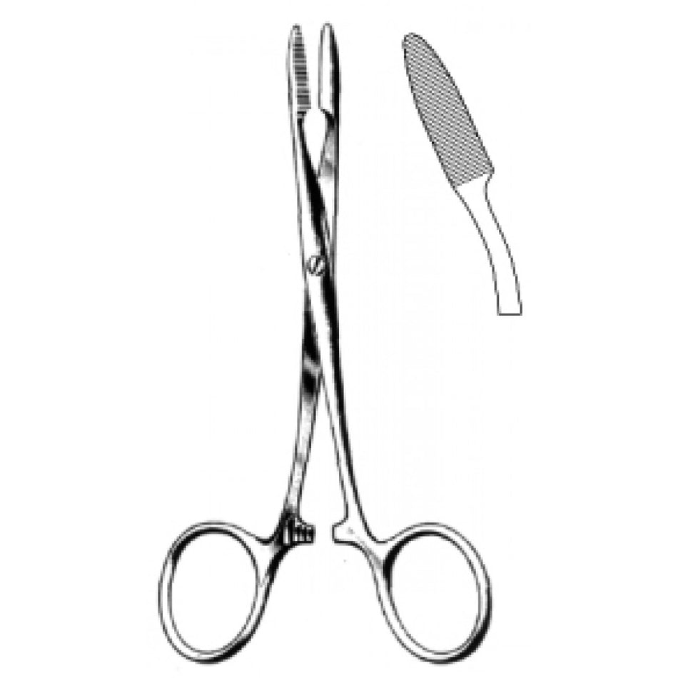 Pean Hemostatic Forceps S/J Curved 12.5cm - Surgix Instruments Medical Stainless Steel Hemostatic Clamp