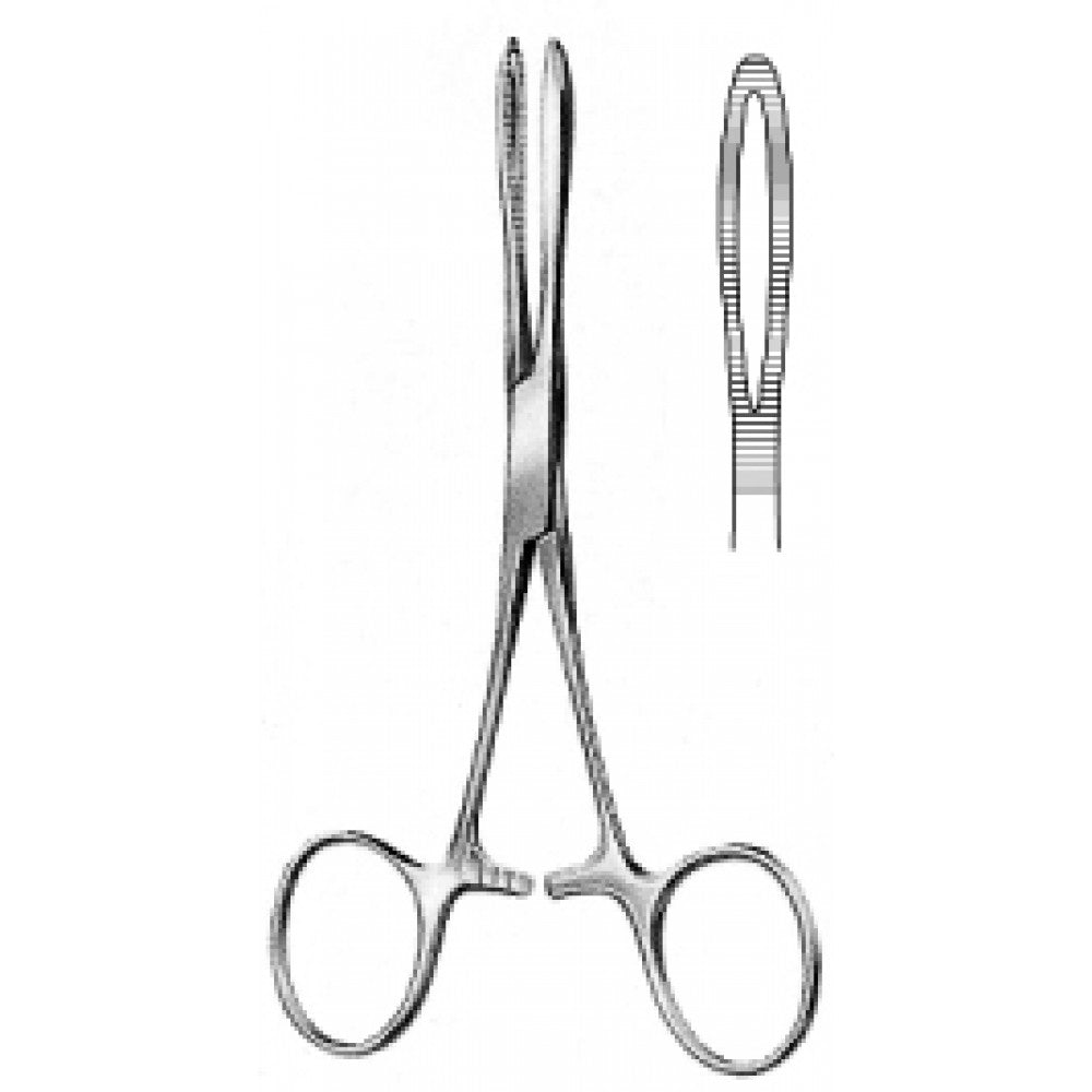 Kroenlien Hemostatic Forceps Straight broad 14cm - Surgix Instruments Medical Stainless Steel Hemostatic Clamp