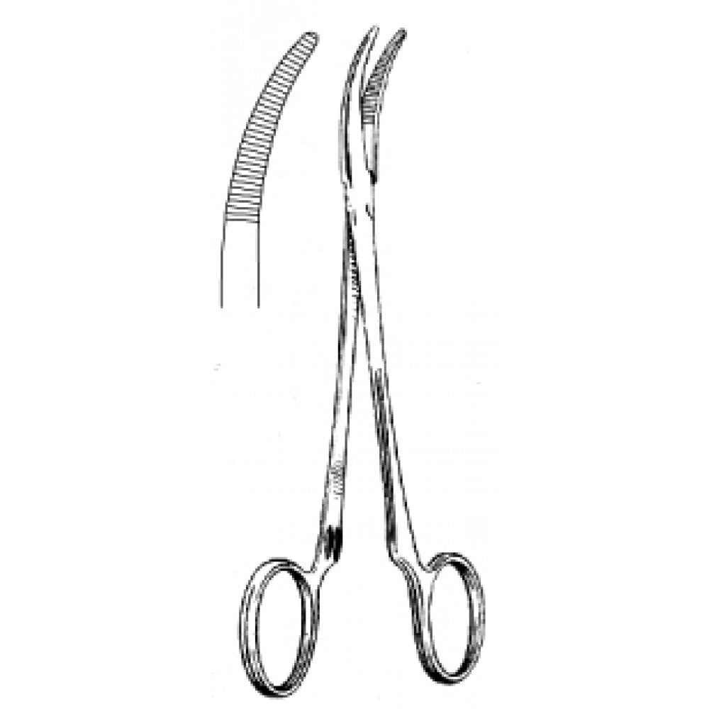 Kelly Hemostatic Forceps Curved S/J 12.5cm - Surgix Instruments Medical Stainless Steel Hemostatic Clamp