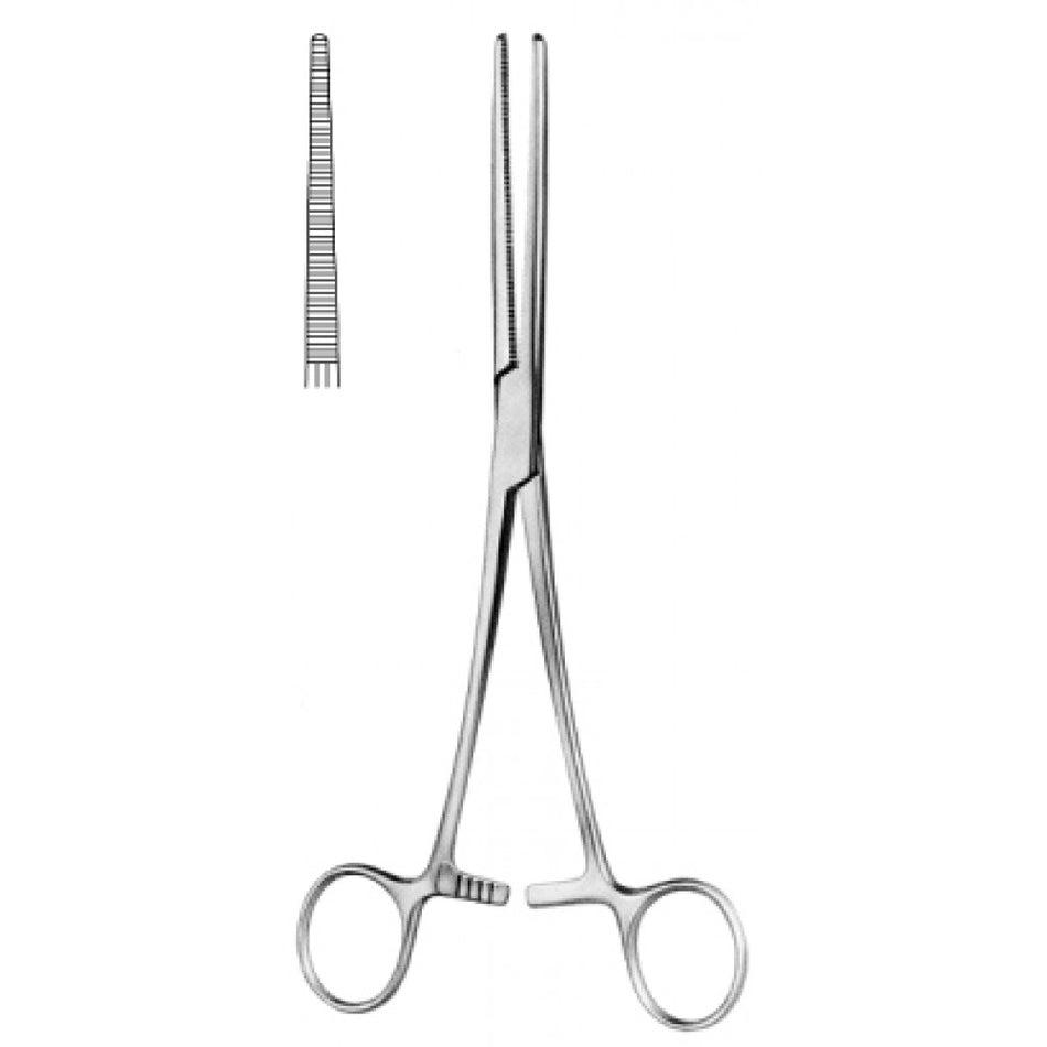 Rochester Pean Hemostatic Forceps Straight 26cm - Surgix Instruments Medical Stainless Steel Hemostatic Clamp