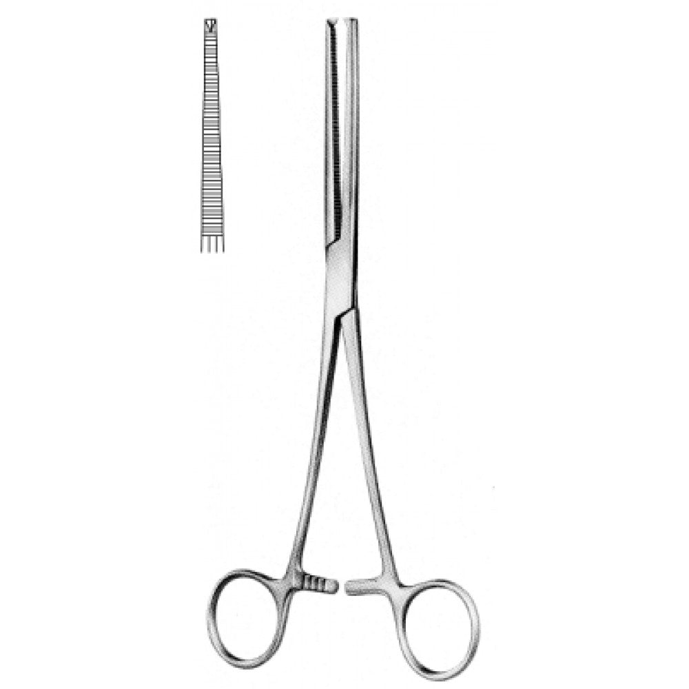 Rochester Ochsner Forceps Straight 18cm - Surgix Instruments Medical Stainless Steel Hemostatic Clamp