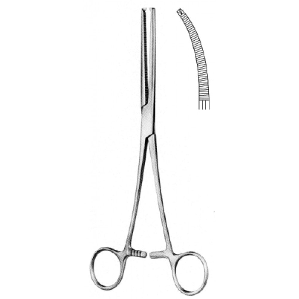 Rochester Ochsner Forceps Curved 30cm - Surgix Instruments Medical Stainless Steel Hemostatic Clamp