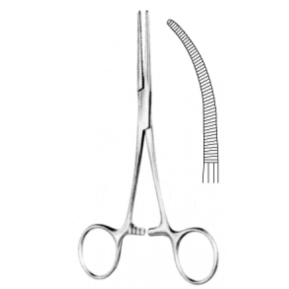 Pean Hemostatic Forceps Delicate Curved 13cm - Surgix Instruments Medical Stainless Steel Hemostatic Clamp