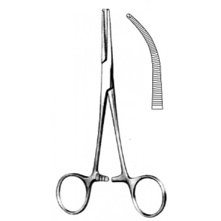 Kocher Nippon Hemostatic Forceps Curved 14cm - Surgix Instruments Medical Stainless Steel Hemostatic Clamp