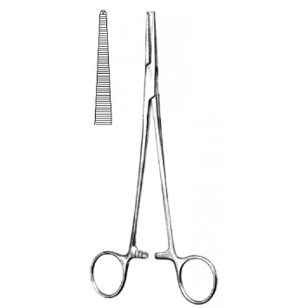 Adson Hemostatic Forceps Straight 1x2 Teeth Teeth 18cm - Surgix Instruments Medical Stainless Steel Hemostatic Clamp